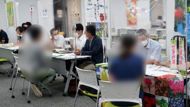 就農相談会の様子